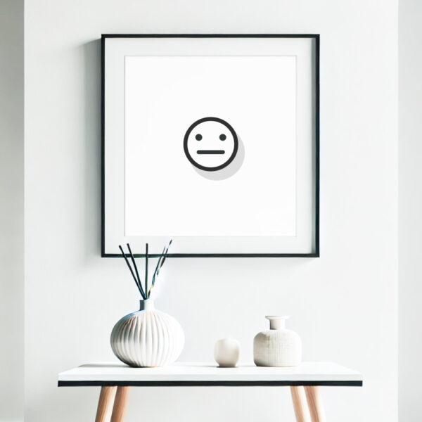 Simple look emotion #09