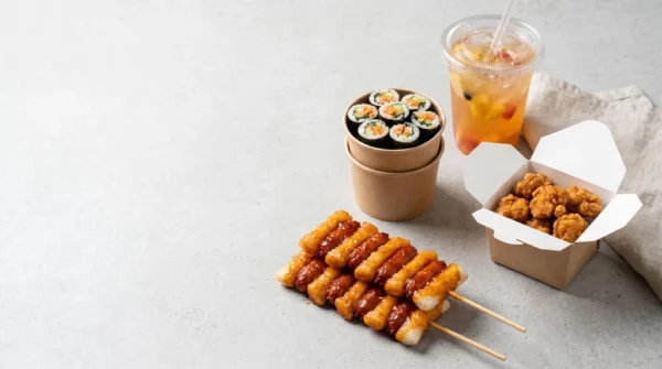 Korean Street Snacks Local Food Photo