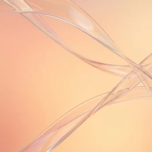 Peach Gradient Glass Line Abstract Background