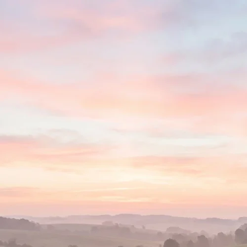 Pastel Sunrise Sky Background