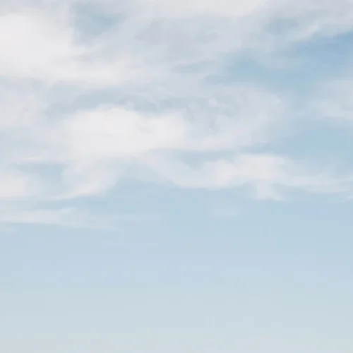 Soft White Cloud Background for Copy Space