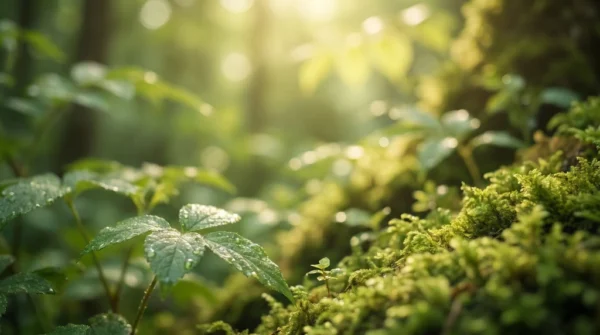 Sustainable Nature Light Background