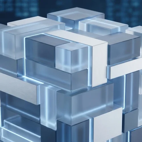 Server Architecture Abstract Background
