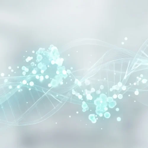 Medical Innovation Particle Background