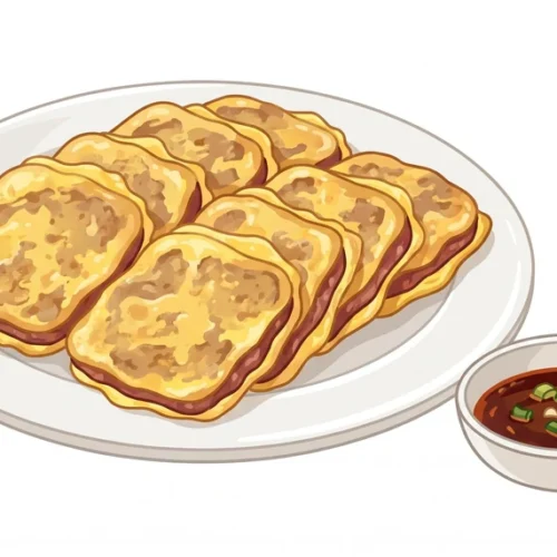 Yukjeon Korean Food Illustration