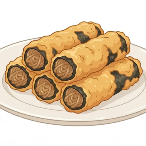 Gimmari Korean Food Illustration