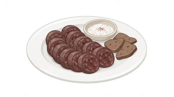 Sundae Korean Food Illustration