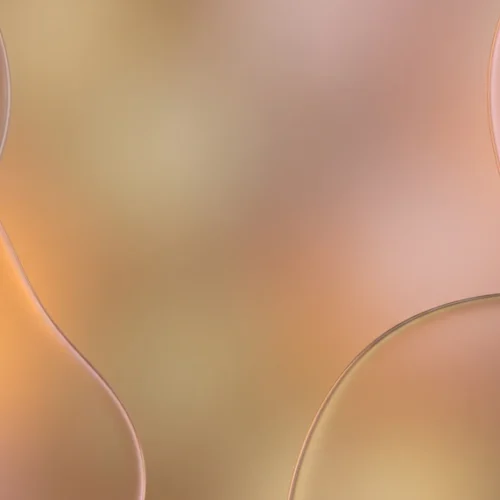 Pastel Peach Bokeh Aesthetic Abstract Background