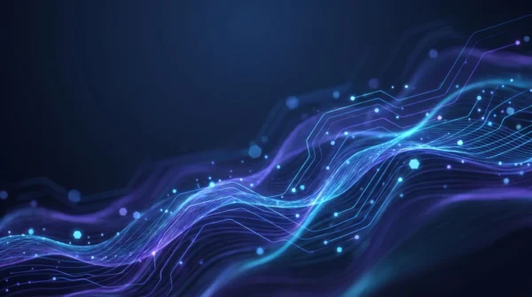 Generative AI System Flow Background