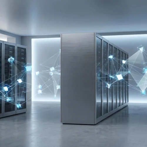 Cloud Server Node Background