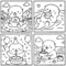 16 Cute Otter Coloring Pages, Hand-Drawn Printable Coloring Book PDF