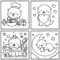 16 Cute Otter Coloring Pages, Hand-Drawn Printable Coloring Book PDF